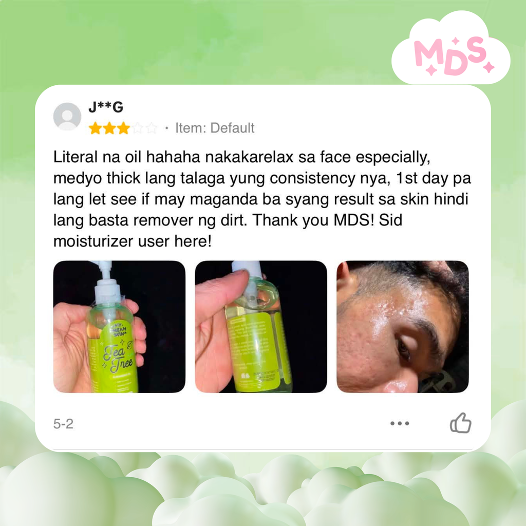 🌿 My Dream Skin Tea Tree Cleansing Oil