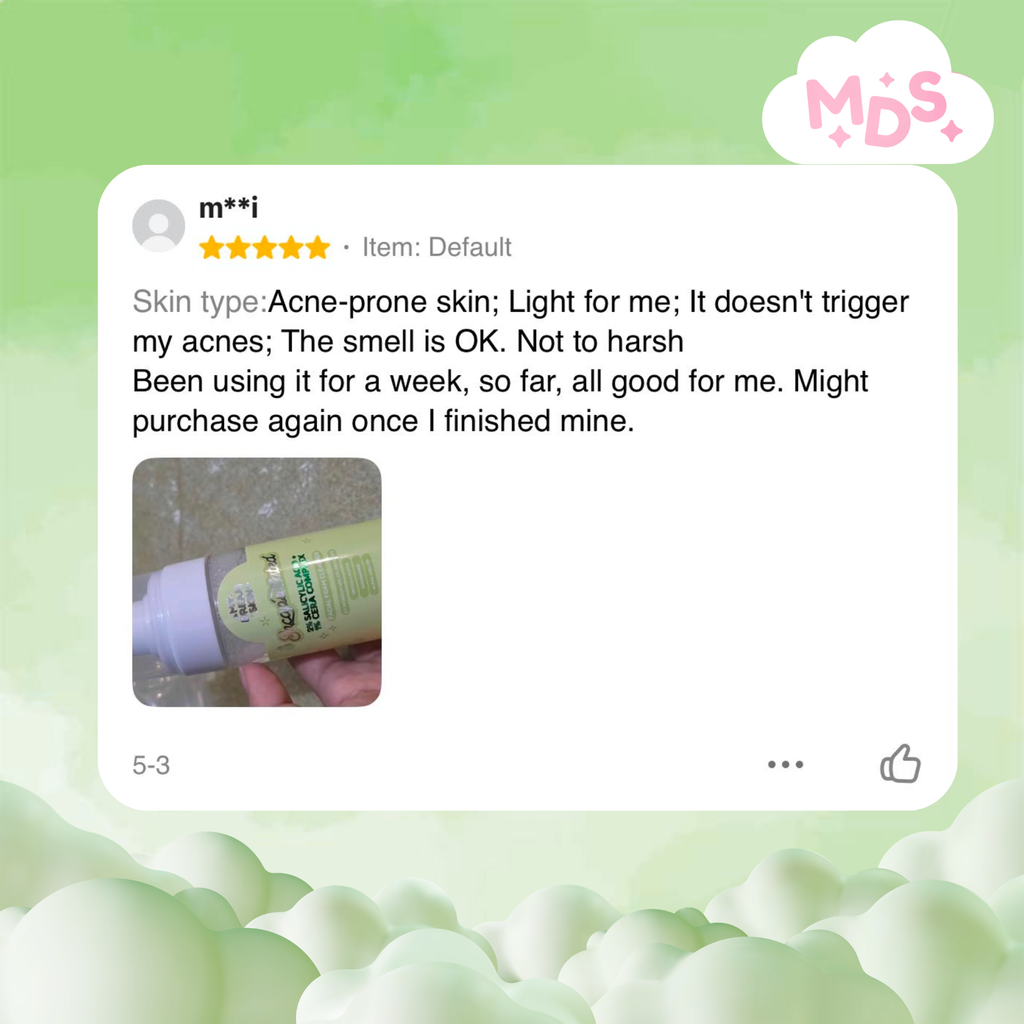 💚 My Dream Skin Encapsulated Salicylic Acid + Cera Complex Foam Cleanser