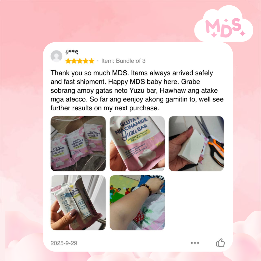 My Dream Skin Gluta + Niacinamide Yuzu Bar