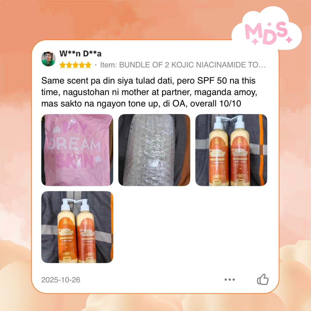 KOJIC + NIACINAMIDE INTENSE WHITENING LOTION