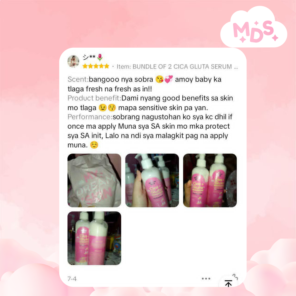 CICA + GLUTA INTENSE WHITENING LOTION
