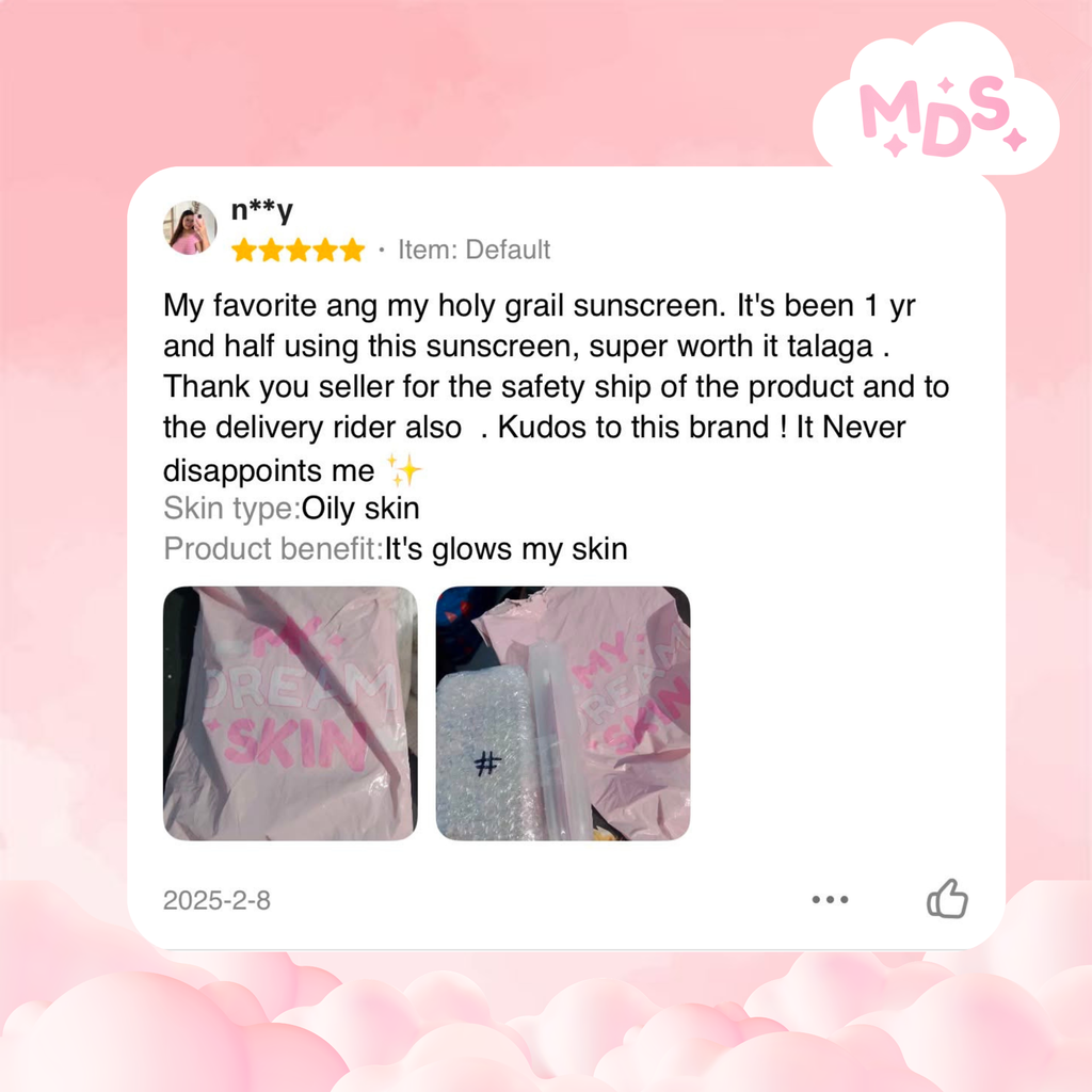☀️ My Dream Skin Aqua Glow Sunscreen Cream SPF50+ PA++++ 50 ML