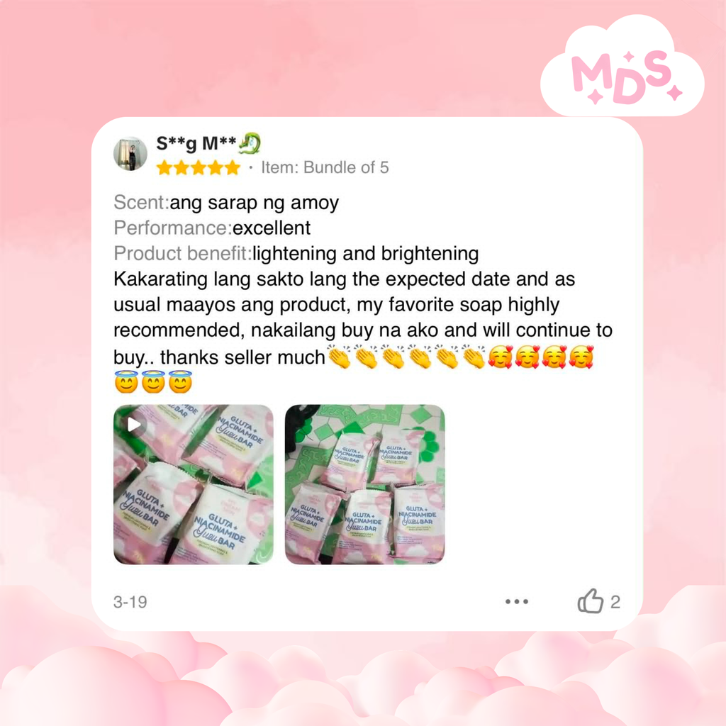 My Dream Skin Gluta + Niacinamide Yuzu Bar