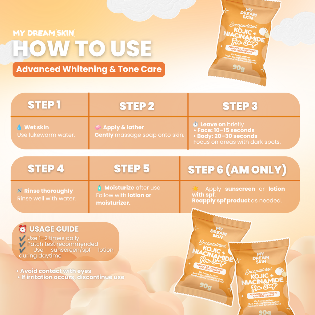 My Dream Skin Encapsulated Kojic + Niacinamide Pro Soap