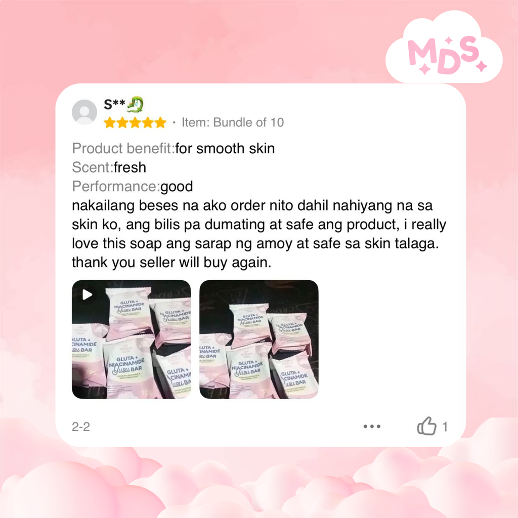 My Dream Skin Gluta + Niacinamide Yuzu Bar