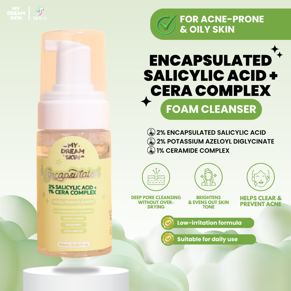 💚 My Dream Skin Encapsulated Salicylic Acid + Cera Complex Foam Cleanser
