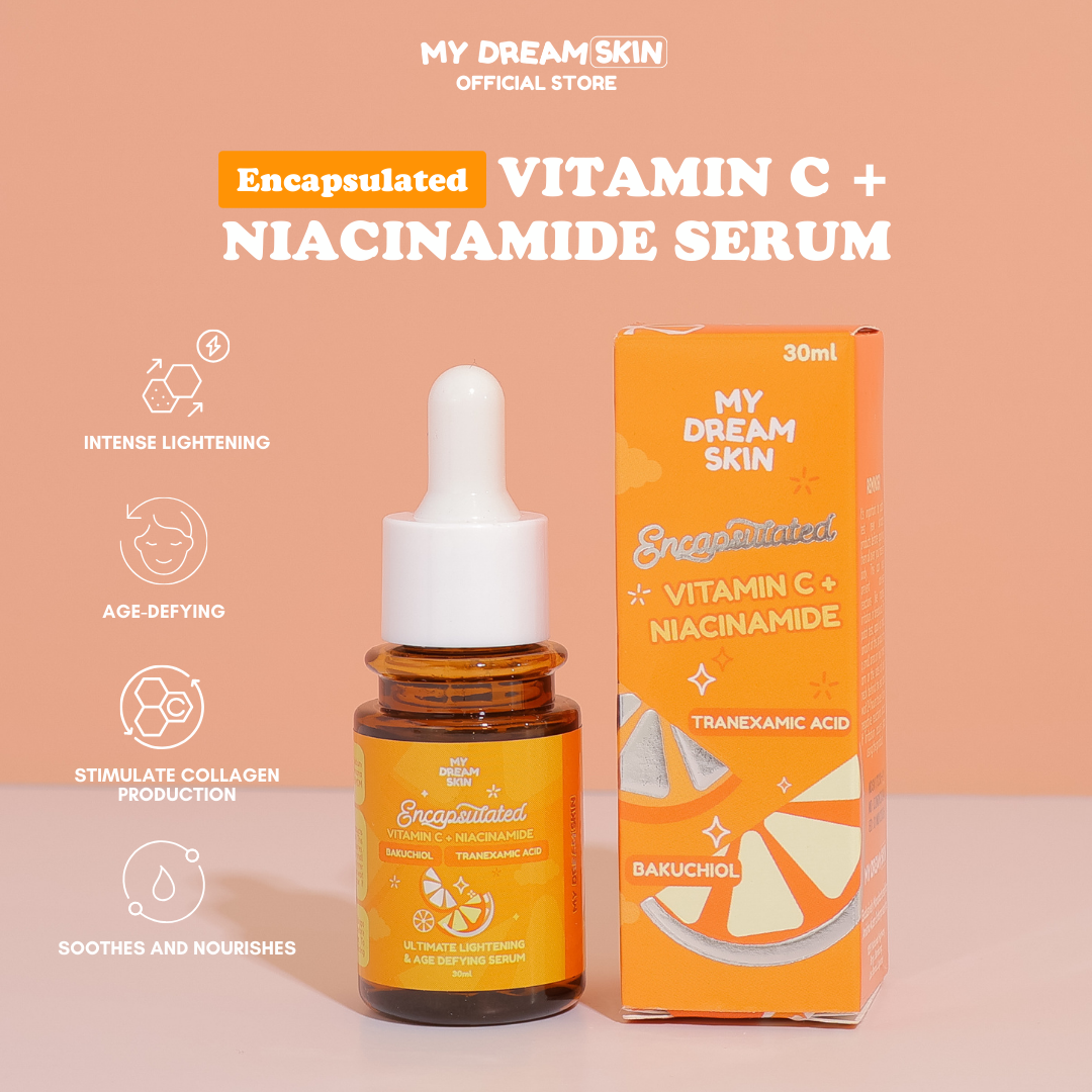 ENCAPSULATED VITAMIN C + NIACINAMIDE SERUM | BRIGHTENING | LIGHTENING | EVEN OUT SKIN TONE