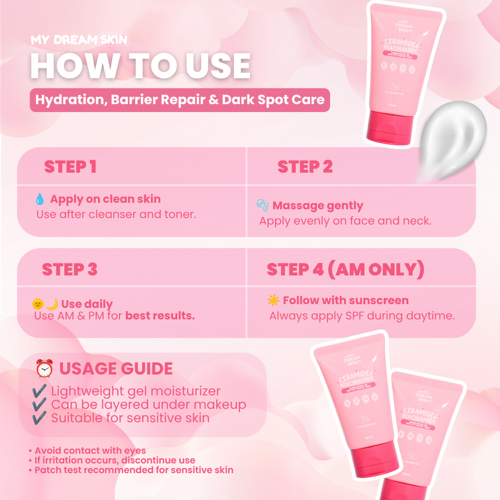 💗 My Dream Skin Ceramide + Niacinamide Moisturizer 50 ML