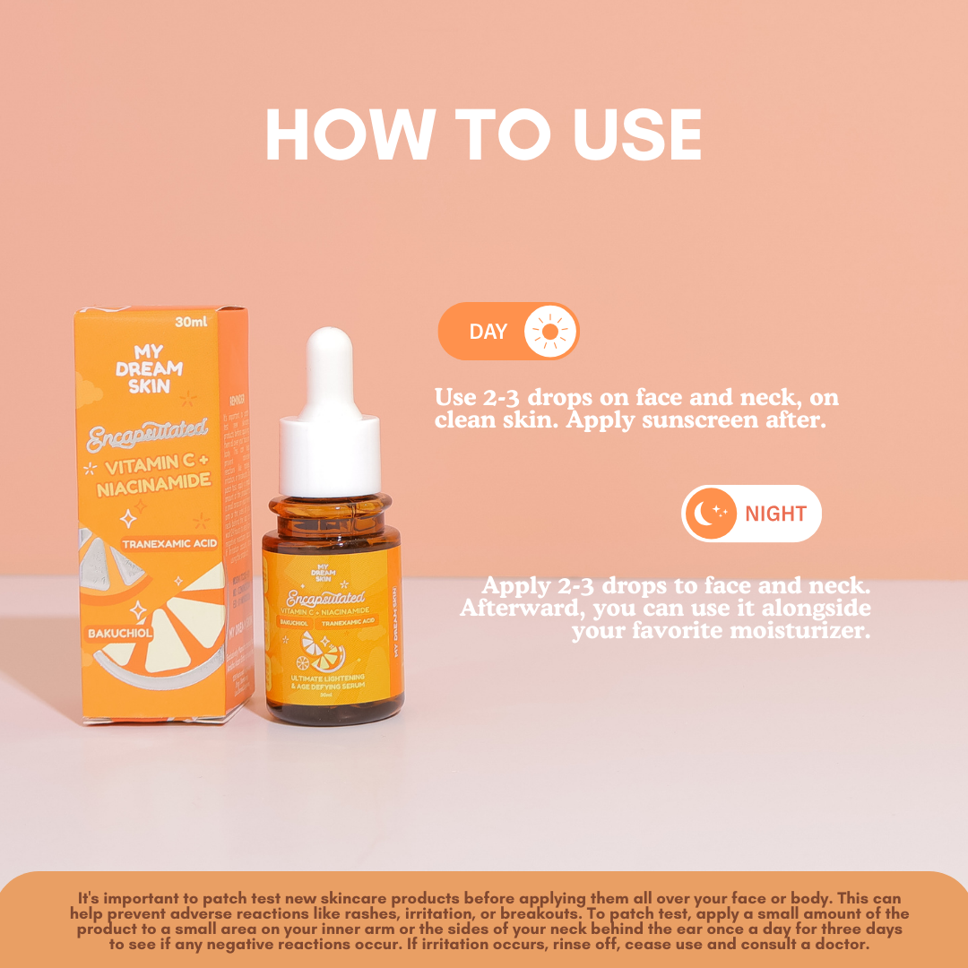 ENCAPSULATED VITAMIN C + NIACINAMIDE SERUM | BRIGHTENING | LIGHTENING | EVEN OUT SKIN TONE