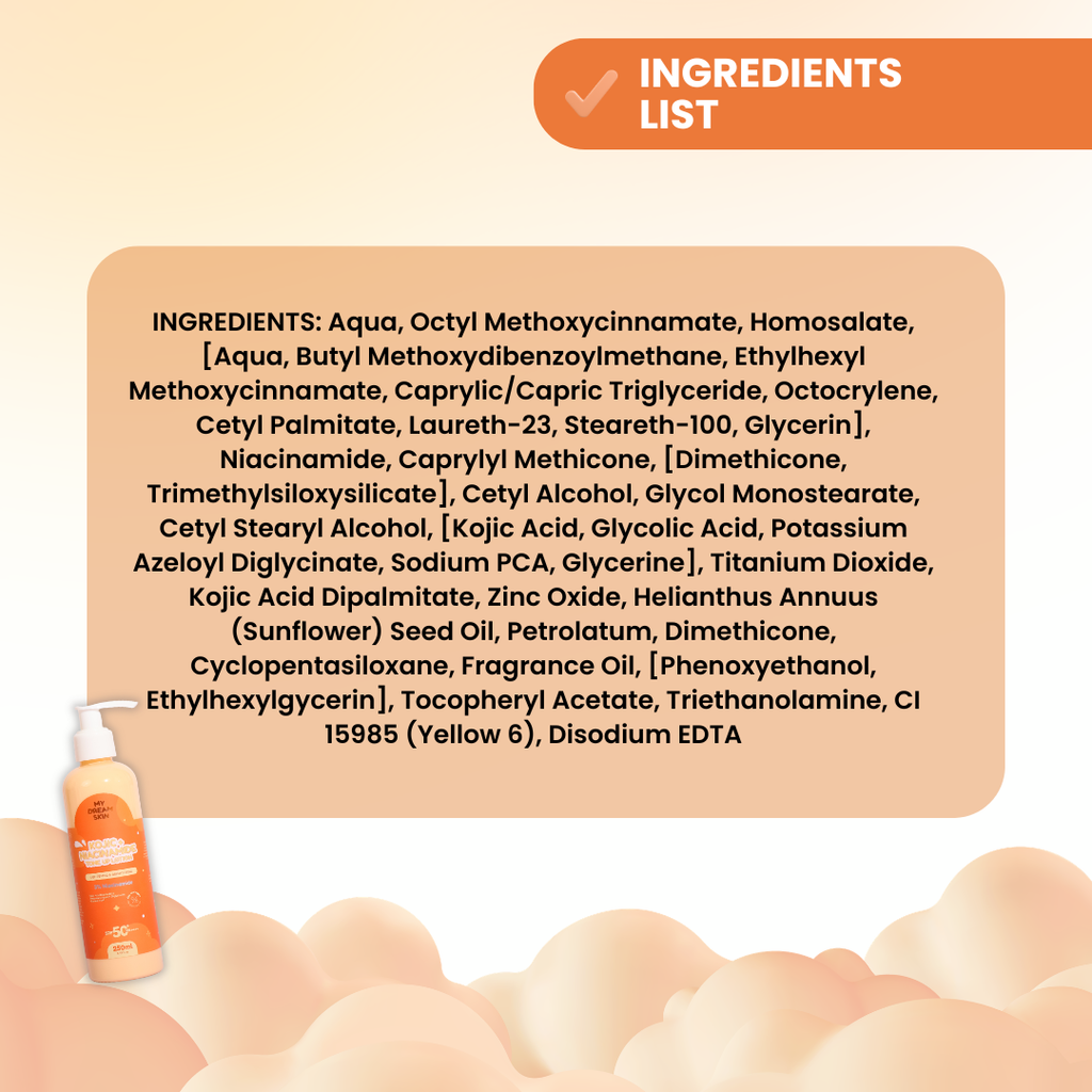 KOJIC + NIACINAMIDE INTENSE WHITENING LOTION