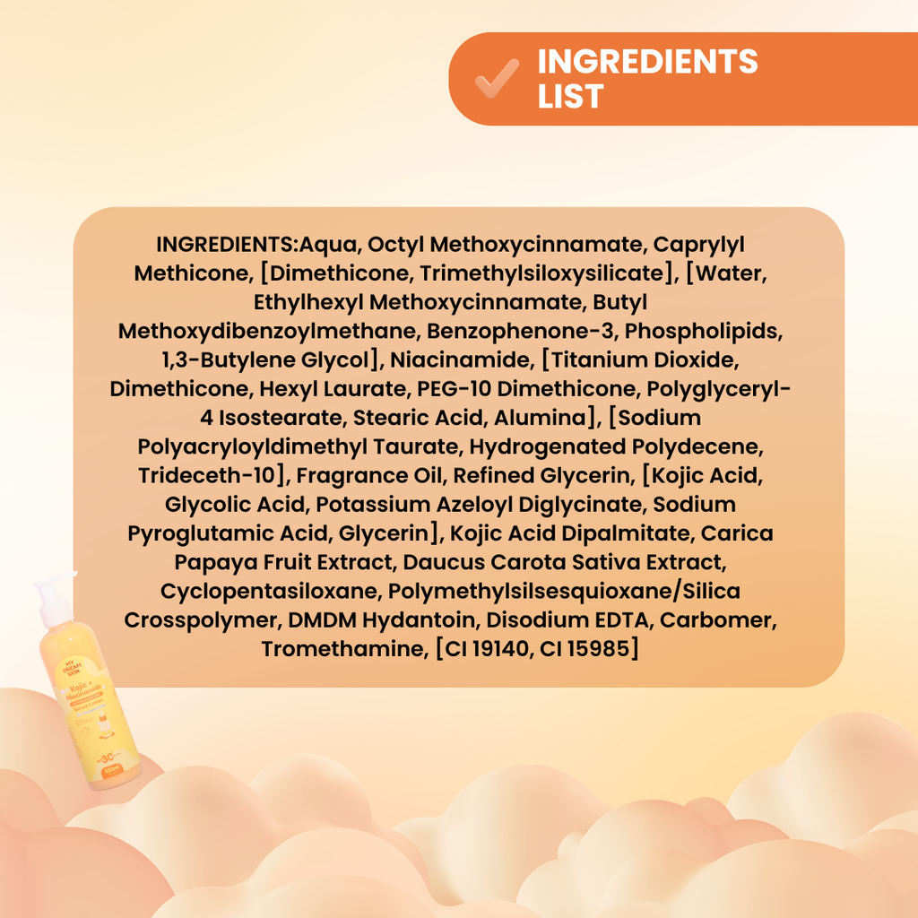 KOJIC NIACINAMIDE SERUM LOTION